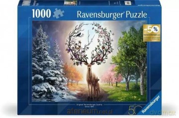 REVENSBURGER 1000 el. Jeleń 50 el. urodziny [PUZZLE]