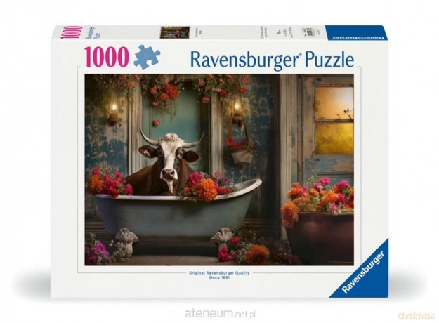 REVENSBURGER 1000 el. Krowa w kąpieli [PUZZLE]
