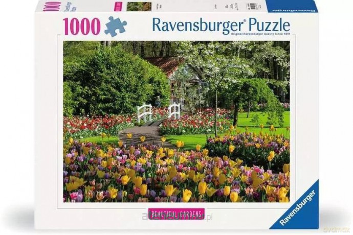 REVENSBURGER 1000 el. Ogrody Keukenhof [PUZZLE]