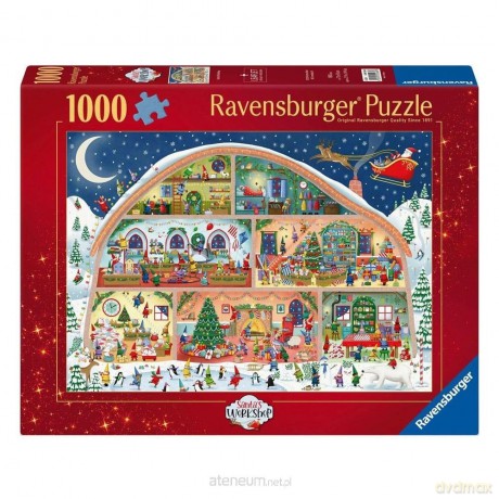 REVENSBURGER 1000 el. Pracowania św. Mikołaja [PUZZLE]