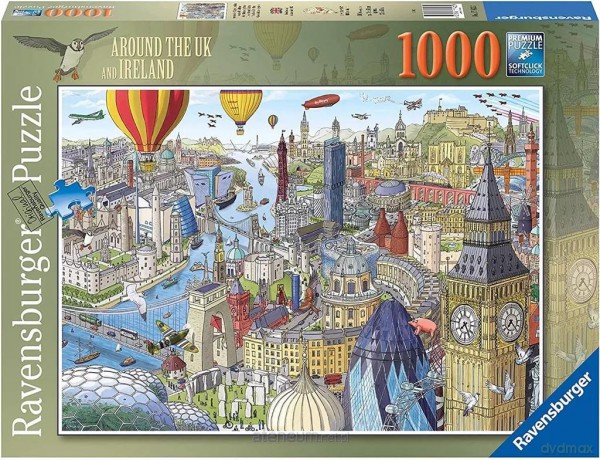 REVENSBURGER 1000 el. Wokół Wysp Brytyjskich [PUZZLE]