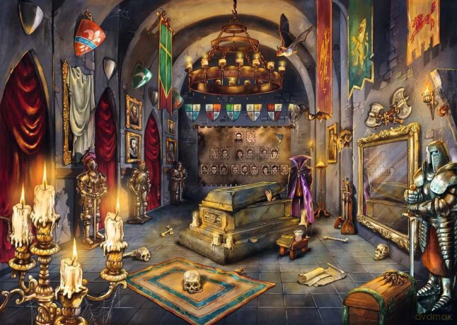 REVENSBURGER 1000 el. Zamek wampirów [PUZZLE]