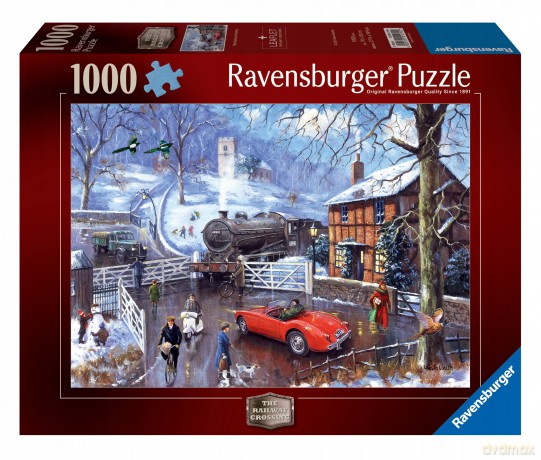 REVENSBURGER 1000 el. Zimowy dworzec [PUZZLE]