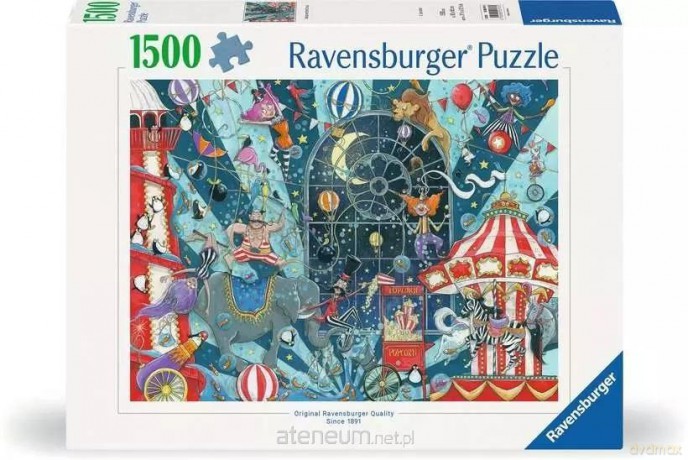 REVENSBURGER 1500 el. Fantastyczne wesołe miasteczko [PUZZLE]