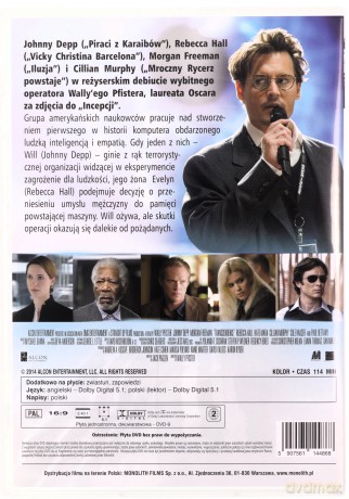 Transcendencja [DVD]