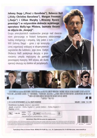 Transcendencja [DVD]