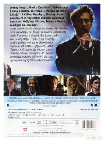 Transcendencja [DVD]