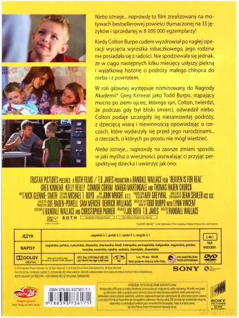 Niebo istnieje... naprawdę (booklet) [DVD]