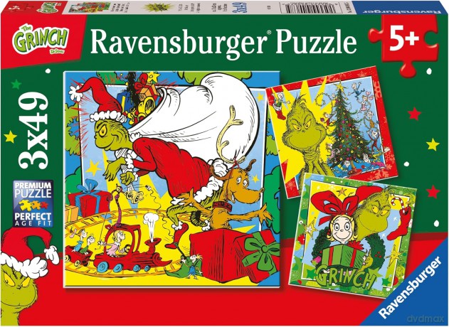 REVENSBURGER 2D 3x49 Grinch [PUZZLE]