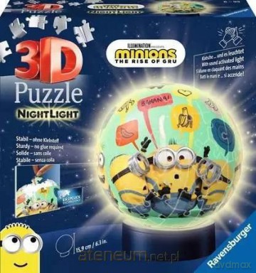 REVENSBURGER 3D Świecąca kula: Minionki [PUZZLE]