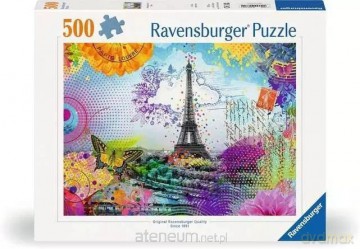 REVENSBURGER 500 el. Pocztówka z Paryża [PUZZLE]