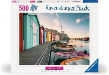 REVENSBURGER 500 el. Przystań dla Łodzi w Smgen [PUZZLE]