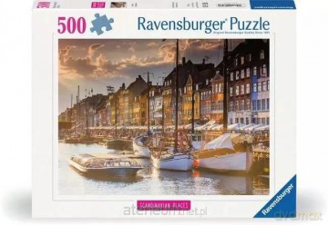 REVENSBURGER 500 el. Zachód Słońca w Kopenhadze [PUZZLE]