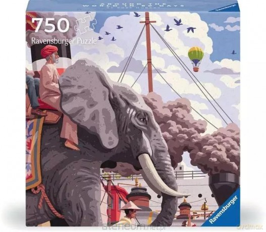 REVENSBURGER 750 el. Art&Soul Dookoła świata w 80 el. dni [PUZZLE]