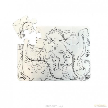 STRIGO Dinozaury Funny Mat [PUZZLE]