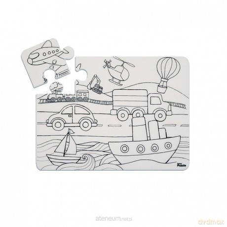 STRIGO Pojazdy Funny Mat [PUZZLE]