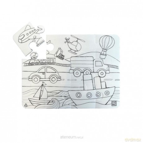 STRIGO Pojazdy Funny Mat [PUZZLE]