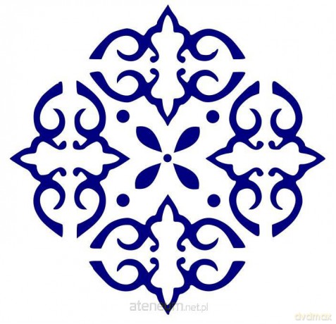 Szablon ornament 20x30 cm