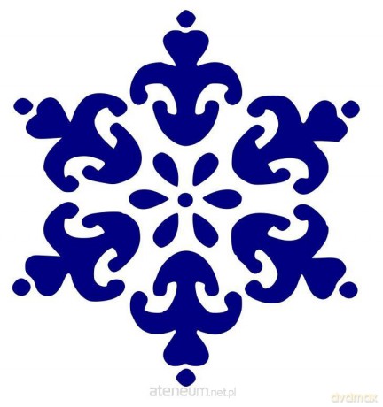Szablon ornament 20x30 cm