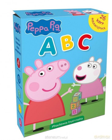 Świnka Peppa. ABC. edukacyjne w pudełku - Monika Kiersnowska [KSIĄŻKA]