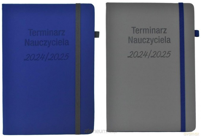 Terminarz Nauczyciela 2024/2025 A5 Tyg Perła MIX [KALENDARZ]