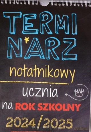 Terminarz notatnikowy ucznia 2024/2025 MIX [KALENDARZ]
