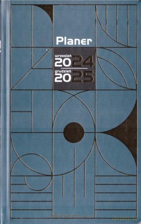 Terminarz planer 2024/2025 granatowy [KALENDARZ]