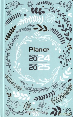 Terminarz planer 2024/2025 miętowy [KALENDARZ]