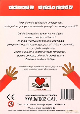 Testy IQ. Zadania dla nastolatków - Agnieszka Wileńska [KSIĄŻKA]
