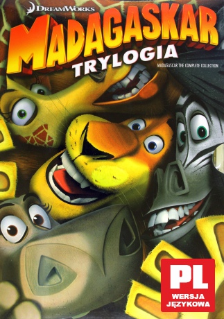 Madagaskar Trylogia: 1+2+3 [BOX] [3DVD]