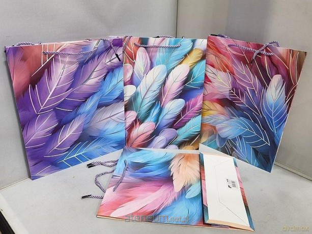 Torebka prezentowa 32x26x10 cm MIX