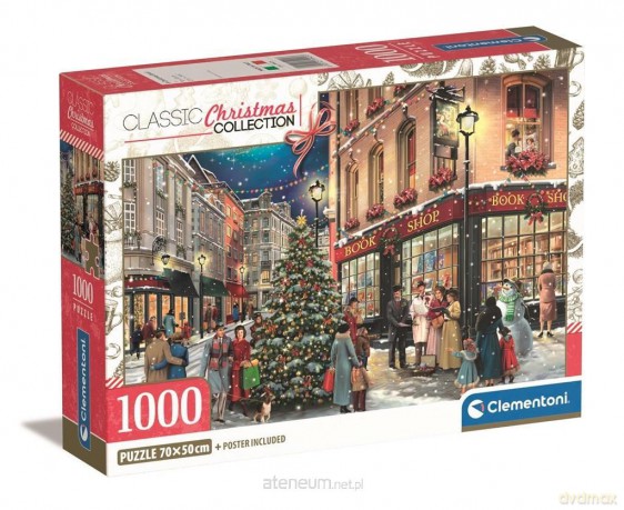CLEMENTONI 1000 el. Compact Christmas Collection [PUZZLE]