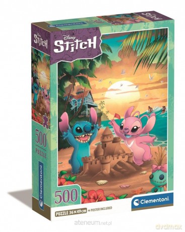 CLEMENTONI 500 el. Compact Stitch&Angel [PUZZLE]