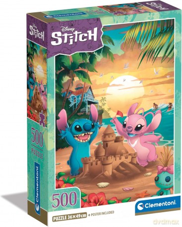 CLEMENTONI 500 el. Compact Stitch&Angel [PUZZLE]