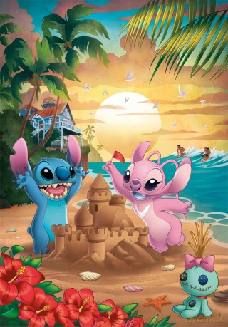 CLEMENTONI 500 el. Compact Stitch&Angel [PUZZLE]