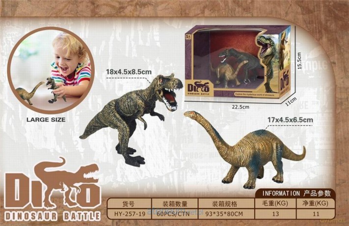 Zestaw dinozaurów [FIGURKA]