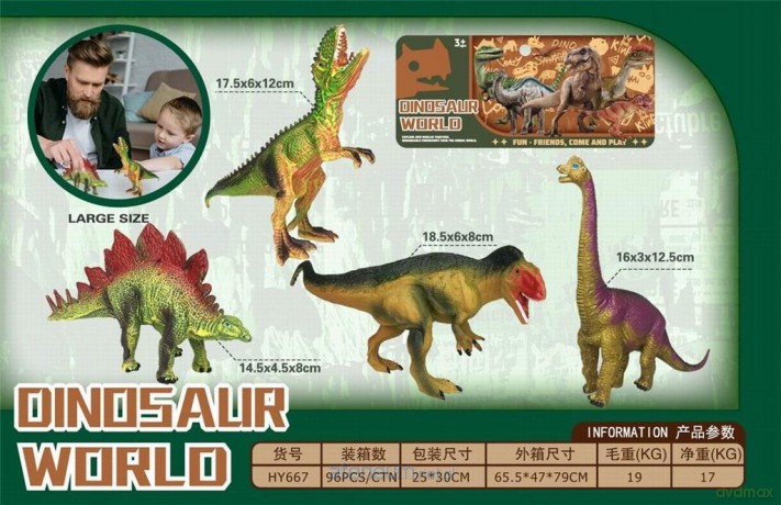 Zestaw dinozaurów [FIGURKA]