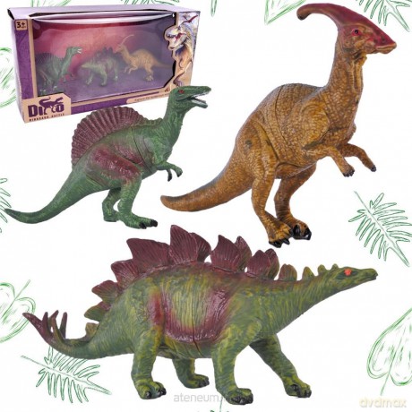 Zestaw dinozaurów 3 figurki [FIGURKA]
