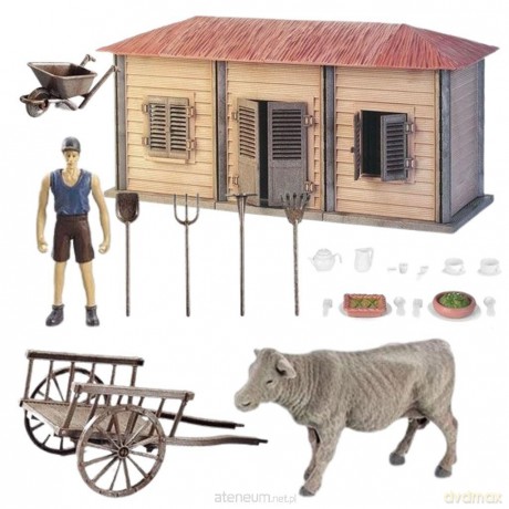 Zestaw farma domek rolnika DIY [FIGURKA]