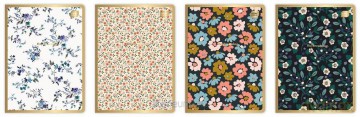 Zeszyt A5/60K linia Metallic Floral (10szt)