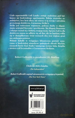 Wołanie Kukułki - Robert Galbraith (pseud. J.K. Rowling) [KSIĄŻKA]