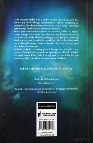 Wołanie Kukułki - Robert Galbraith (pseud. J.K. Rowling) [KSIĄŻKA]