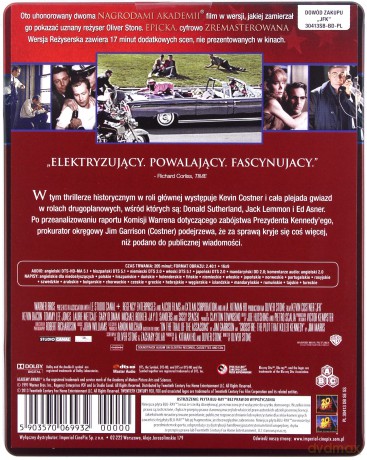 JFK (steelbook) [Blu-Ray]