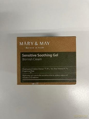 (Mary&May) Sensitive Soothing Gel Blemish Cream 70g