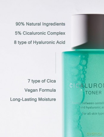 (MIZON) CICALURONIC TONER (150 ml) Korean Skincare - Centella Asiatica - Hyaluronsäure - Faltenpflege - Gesichtslotion