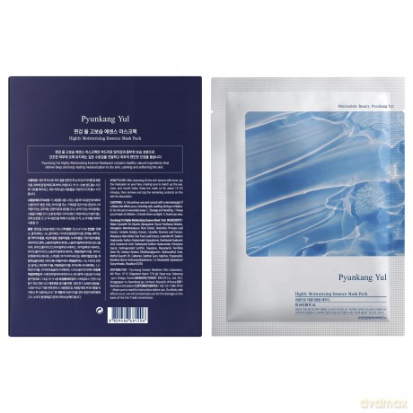 (PKY) Pyunkang Yul Hochbefeuchtende Essenz-Maskenpackung für schnelle Befeuchtung trockener Haut, Ceramid für die Hautbarriere, reizfrei, koreanische Hautpflege 10Stück