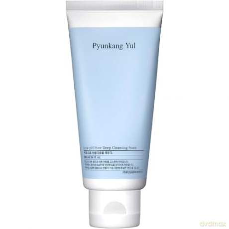(PKY) Pyunkang Yul Low pH Pore Deep Cleansing Foam, Porenreiniger mit flauschigen Mikroblasen, AHA, Zaubernuss, Reizfrei, Koreanische Hautpflege 100ml