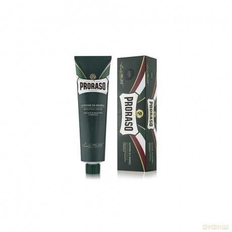 12 x PRORASO Rasierseife erfrischend Tube 150 ml