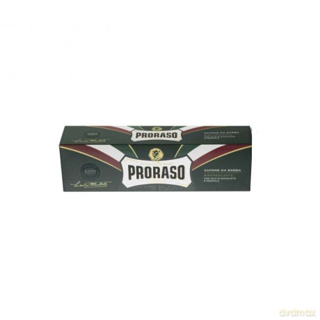12 x PRORASO Rasierseife erfrischend Tube 150 ml