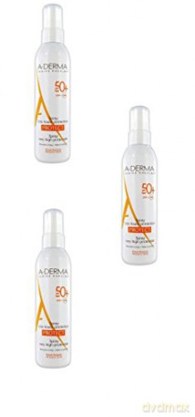 3 A-derma Protect Spray Spf50+ 3 x 200 ml Sonnenschutz hohe Ersparnis